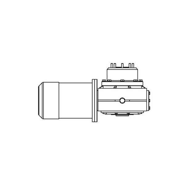 Hydraulic gearmotor for V8 bridge unit - N°4 - comptoirnautique.com