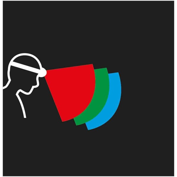 Lampe frontale ARIA 1 RGB - faisceau rouge vert bleu - N°3 - comptoirnautique.com