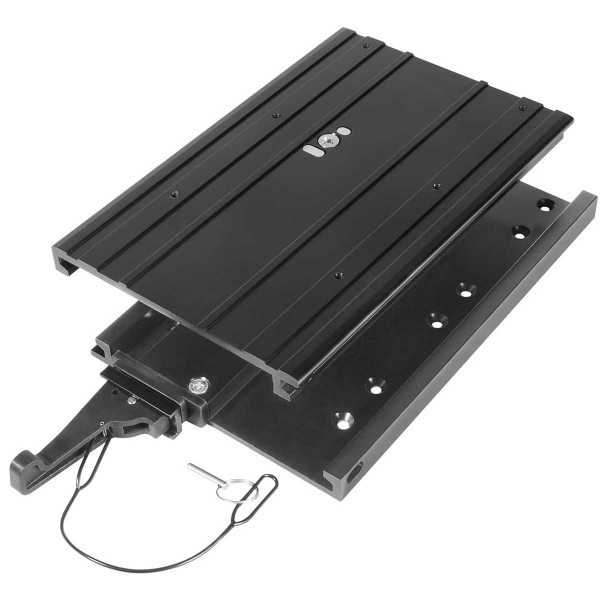 Support aluminium sur glissière Minn Kota MKA-32 pour faire glisser le moteur avant eau douce PowerDrive, Terrova & Ulterra - N°2 - comptoirnautique.com