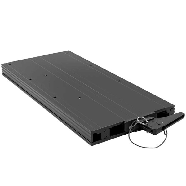 Support aluminium sur glissière Minn Kota MKA-57 pour moteur électrique avant eau douce et mer Minn Kota Quest - N°1 - comptoirnautique.com