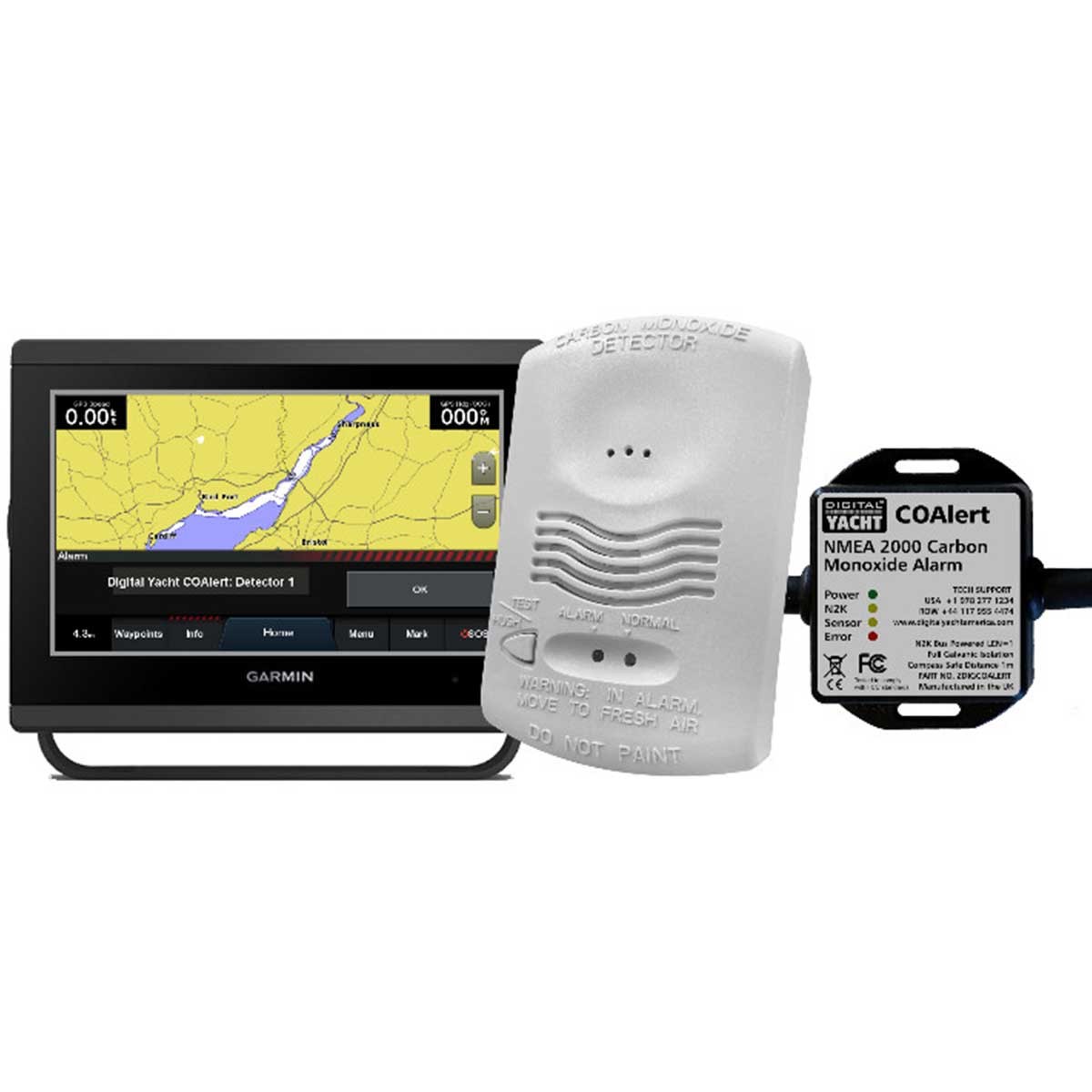 Digital Yacht CO Alert Carbon Monoxide Alarm w/NMEA 2000 [ZDIGCOALERT] main image 1