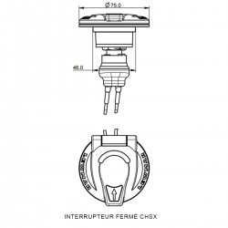 dimensions interrupteur