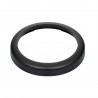 Ø85 mm round bezel - black