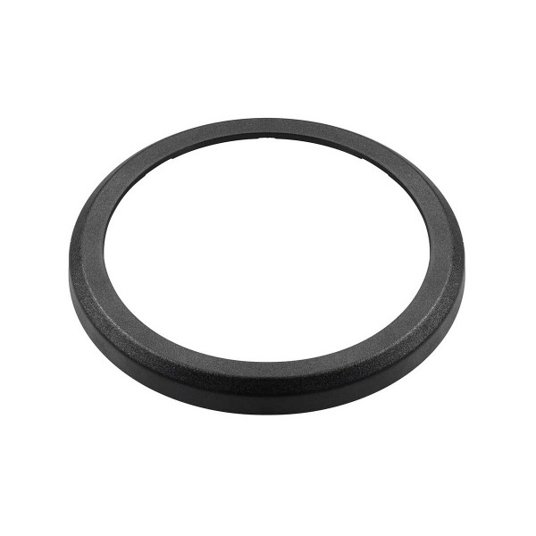 Lunetta piatta Ø110 mm - nero - N°1 - comptoirnautique.com