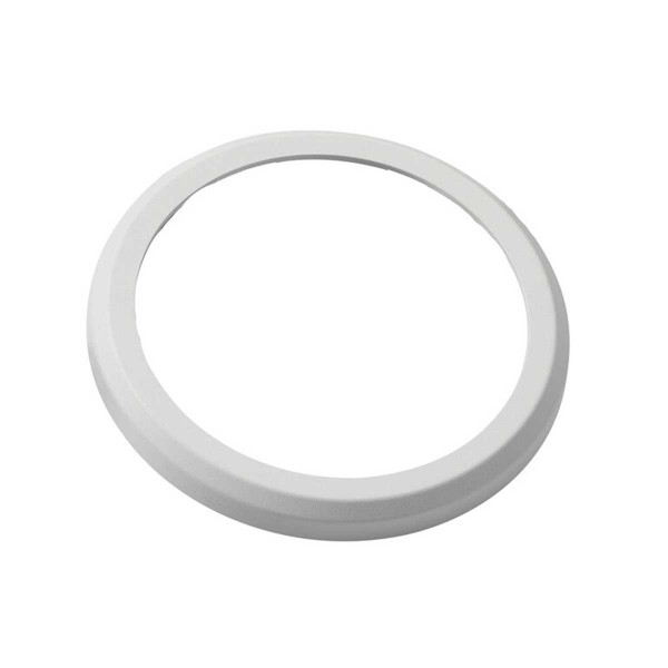 Lunetta piatta Ø110 mm - bianco - N°1 - comptoirnautique.com