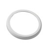 Lunetta piatta Ø110 mm - bianco - N°1 - comptoirnautique.com
