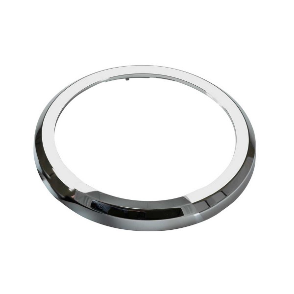 Flat bezel Ø110 mm - chrome - N°1 - comptoirnautique.com