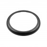 Ø85 mm round bezel - black