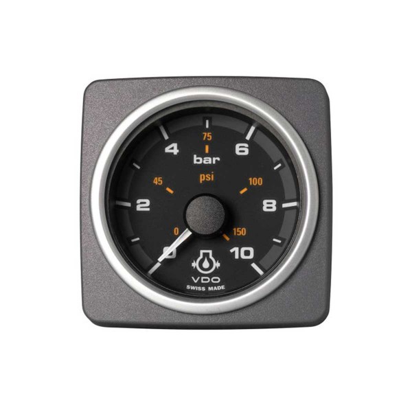 Öldruckanzeiger - Ø52mm - Acqualink - N°1 - comptoirnautique.com