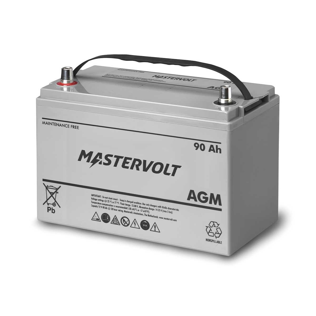 Batterie AGM 12V 90Ah Mastervolt