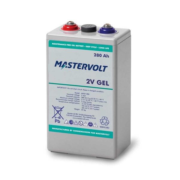 Batterie MVSV 2V - 280Ah - N°12 - comptoirnautique.com 