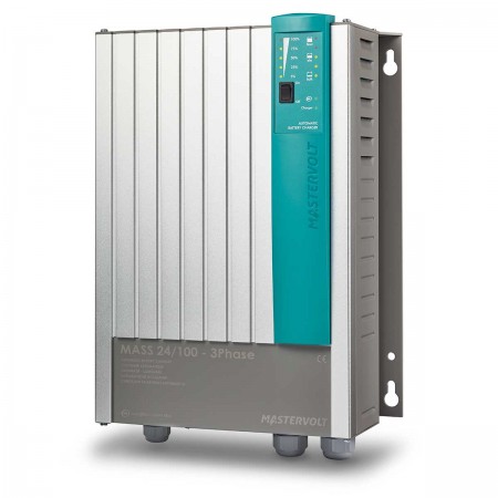 Chargeur de batterie Mass 24V/100-3 phases mastervolt