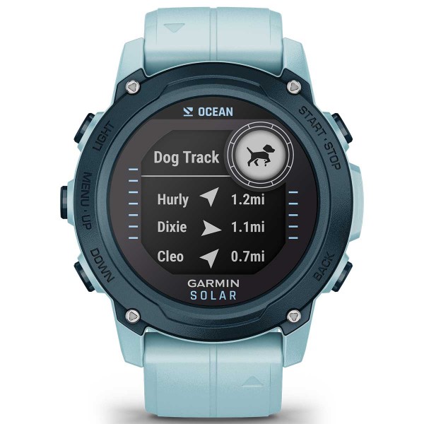 Montre de plongée Garmin Descent G1 Solar - Ocean Edition compatible avec les gps pour chiens - N°13 - comptoirnautique.com 