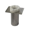 Socle inox seul a crans encastrable - Seanox - N°1 - comptoirnautique.com