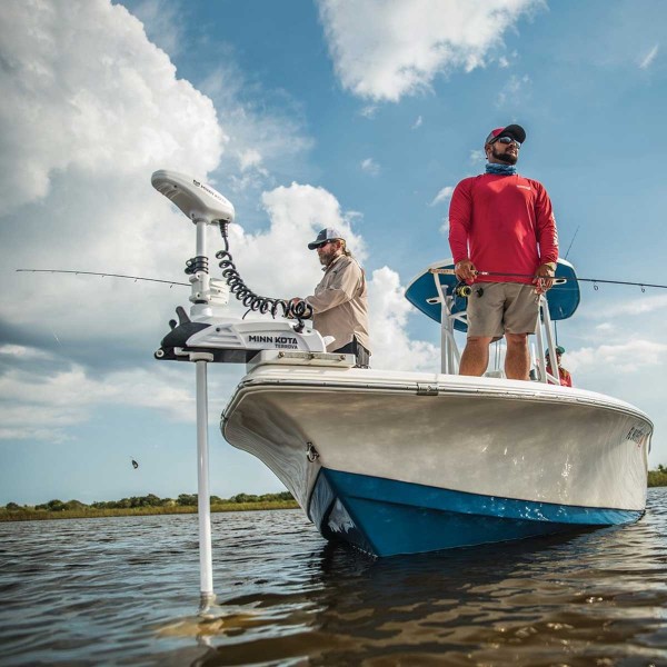 Moteur avant mer Minn Kota RIPTIDE TERROVA GPS 80 Lbs 24V pour la pêche en eau salée - N°10 - comptoirnautique.com