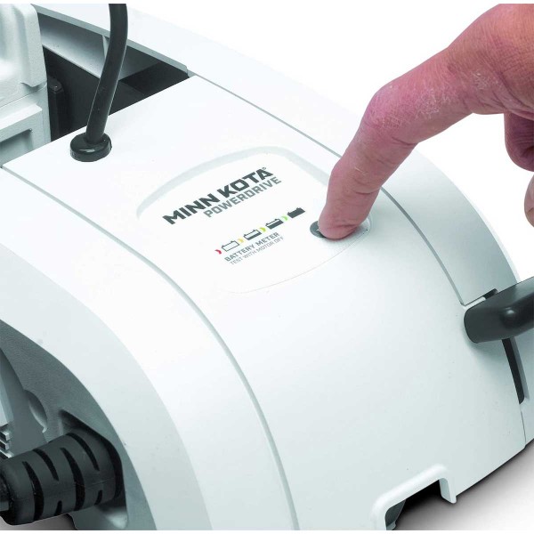 Moteur avant mer Minn Kota RIPTIDE POWERDRIVE 70 BT avec jauge de batterie intégrée - N°8 - comptoirnautique.com