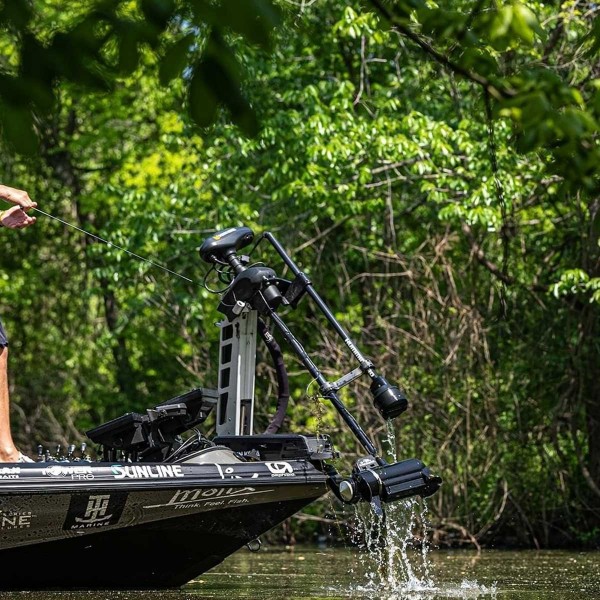 Relevage et mise à l'eau facile du moteur avant Minn Kota Ultrex 80 GPS - N°8 - comptoirnautique.com