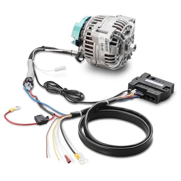 Alternateur Alpha Compact 12V/120A câbles et régulateur de charge alpha pro iii  mastervolt - N°2 - comptoirnautique.com