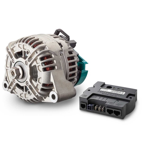 Alternateur Alpha Compact 12V/120A avec régulateur alpha pro iii - N°1 - comptoirnautique.com