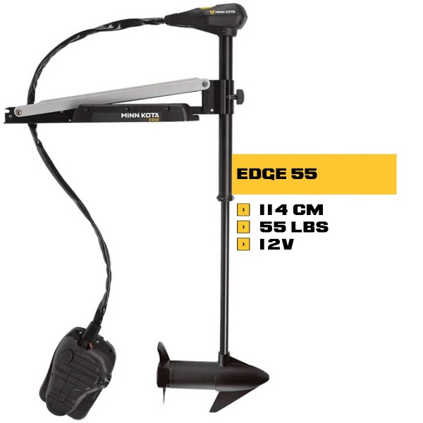 MK-1355956 - Moteur électrique avant Minn Kota EDGE 55 Lbs - 114 cm - 12V - eau douce - N°2 - comptoirnautique.com