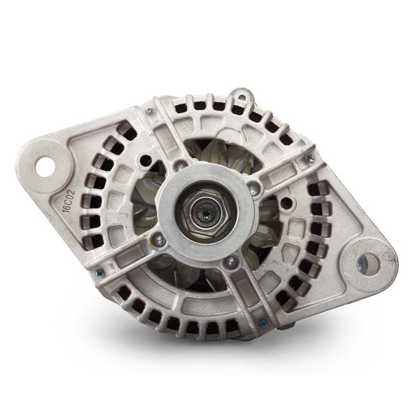 Alternateur Alpha Compact 24V/85A VP avec poulie multi-gorges de face mastervolt - N°2 - comptoirnautique.com