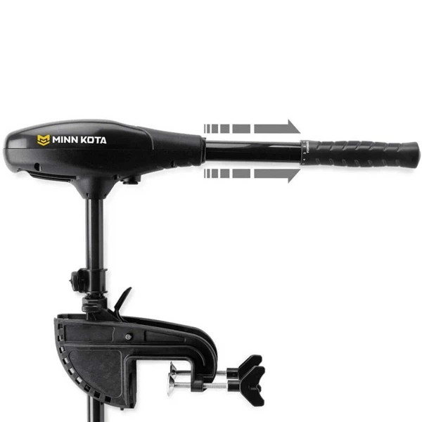 Poignée télescopique jusqu'à 15 cm du moteur électrique arrière Minn Kota ENDURA MAX - N°5 - comptoirnautique.com