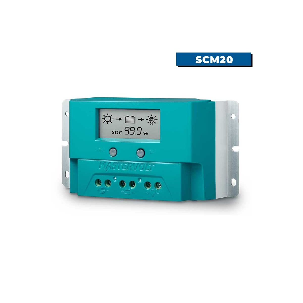 Régulateur de charge solaire SCM20 PWM mastervolt