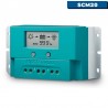 PWM solar charge controller 12/24V - 20A - IP23