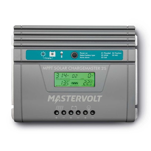 Régulateur de charge solaire MPPT SCM25 de face - N°5 - comptoirnautique.com