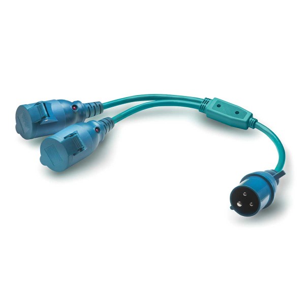 Distributore di spine CEE con indicatore di potenza - N°1 - comptoirnautique.com