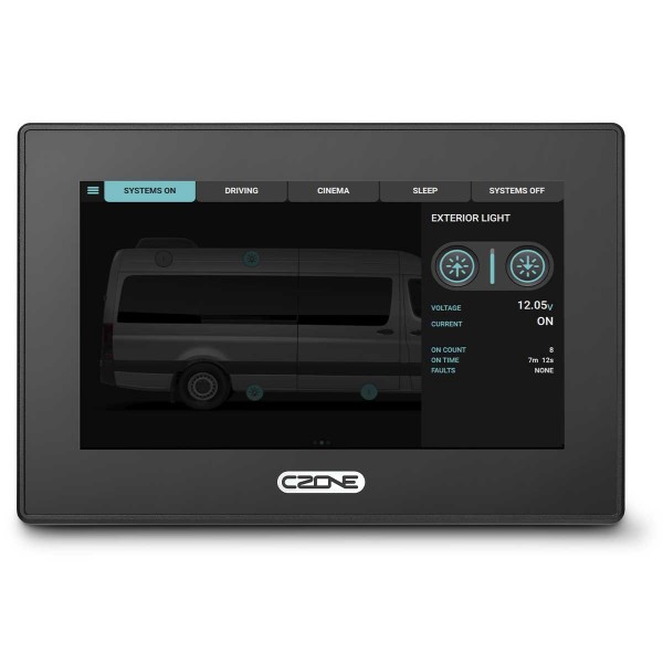 CZone Touch 7 vue écran 2 - N°3 - comptoirnautique.com