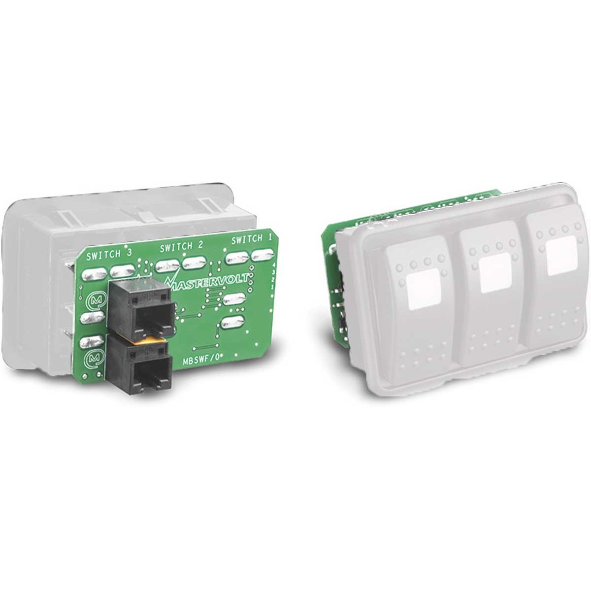 platine pour 3 interrupteurs PCB