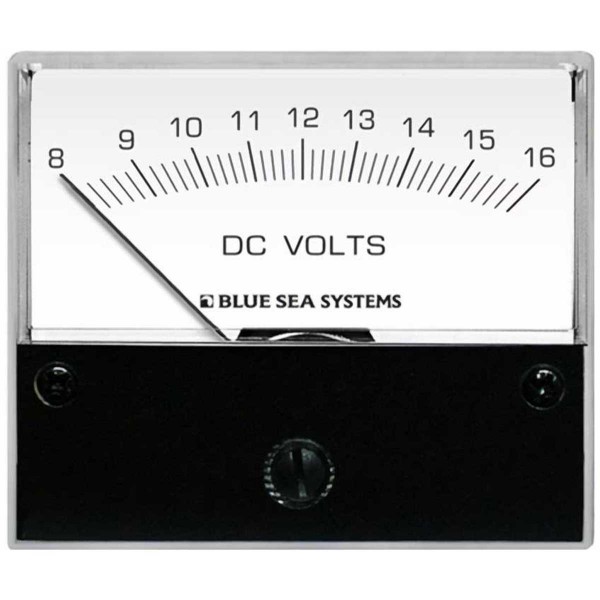 Voltímetro analógico DC da Blue Sea Systems - 8 a 16V DC - N°2 - comptoirnautique.com 