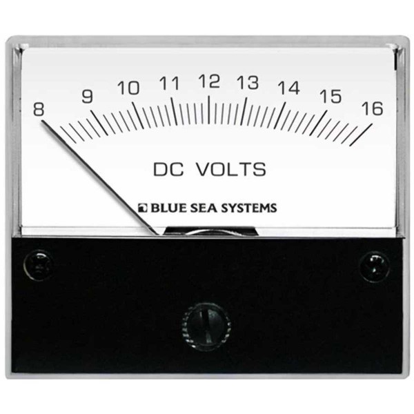 Voltmètre analogique CC - 8 à 16V - N°2 - comptoirnautique.com
