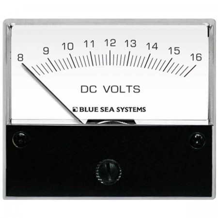 Voltmètre analogique CC - 8 à 16V