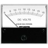Voltmètre analogique CC - 8 à 16V - N°1 - comptoirnautique.com