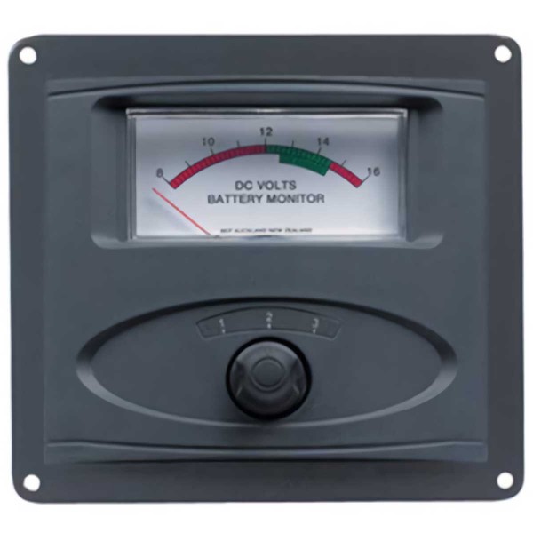 Voltmètre analogique CC - 16 à 32V - N°1 - comptoirnautique.com