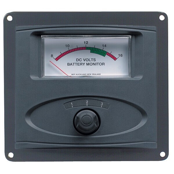 Voltmetro analogico CC 16-32V - N°1 - comptoirnautique.com