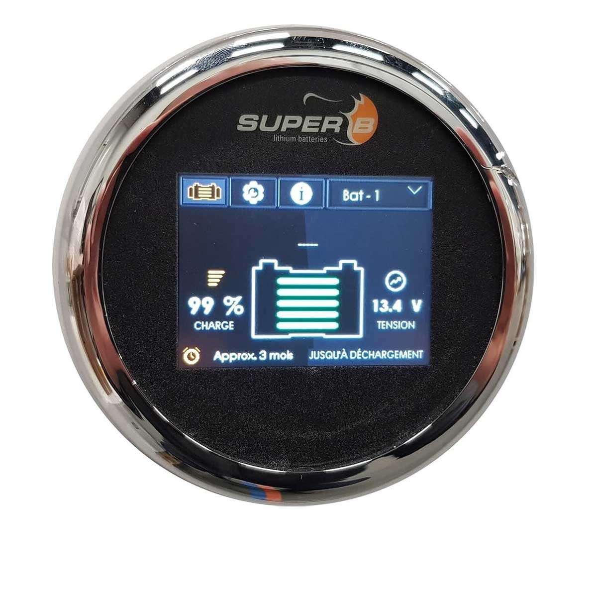Contrôleur de batterie LCD 100/160E superb