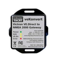 Passerelle VE.Direct vers NMEA2000 veKonvert Digital Yacht avec LED pour connaître l'état de fonctionnement