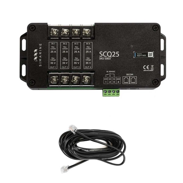 Shunt SCQ25 4 entrées / 25A PACK - N°3 - comptoirnautique.com