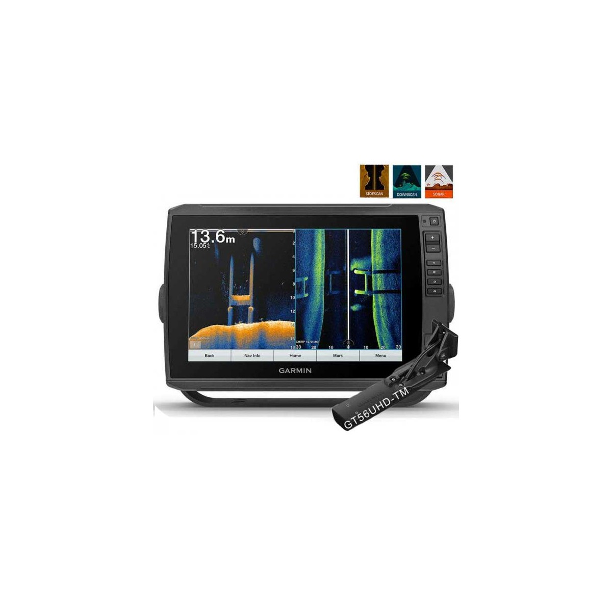 EchoMAP Ultra 102sv GT56 + sonde tableau arrière GT56