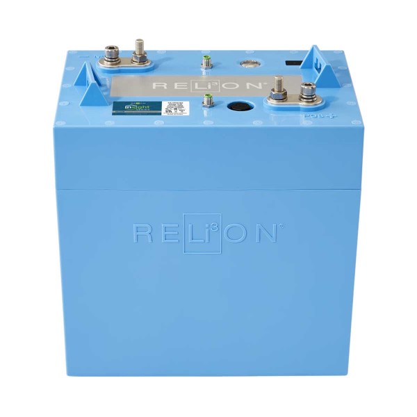 Batterie lithium InSight 12V - 120Ah de face - N°1 - comptoirnautique.com