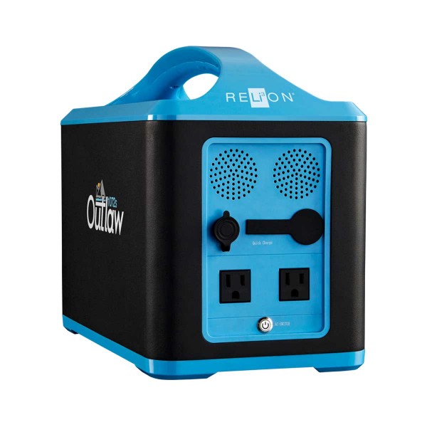 Batterie portable Power station Outlaw 1072S derrière - N°3 - comptoirnautique.com