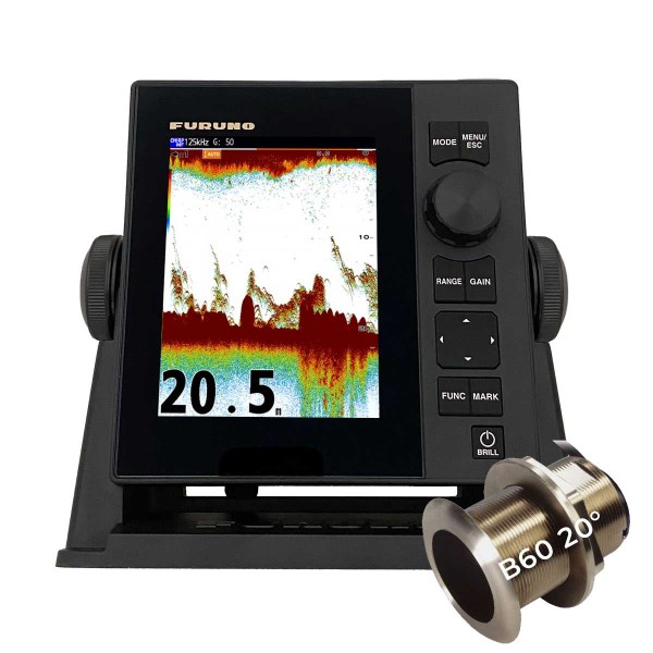 IMD040670AA - Sondeur Furuno FCV600 avec sonde traversante B60 20° - N°10 - comptoirnautique.com