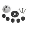 pack Passe-câble vertical DS6-P gris - N°2 - comptoirnautique.com