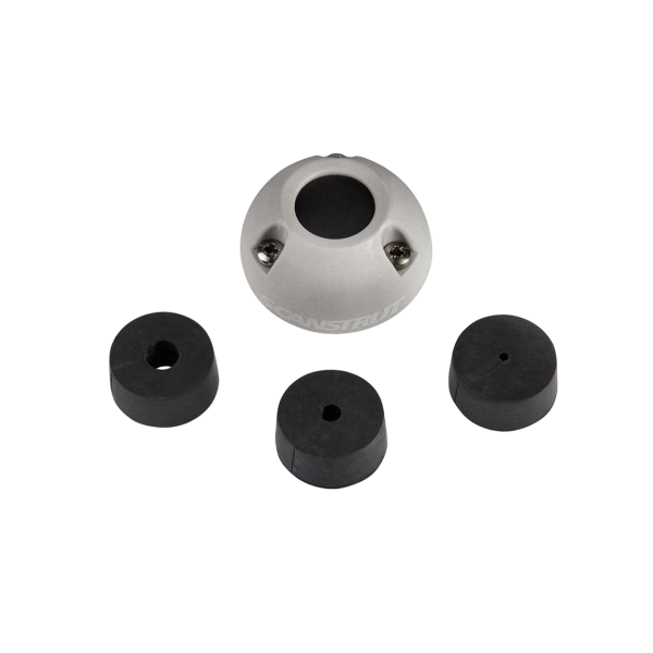 pack Passe-câble vertical DS16-P gris - N°3 - comptoirnautique.com
