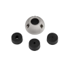 pack Passe-câble vertical DS16-P gris - N°3 - comptoirnautique.com