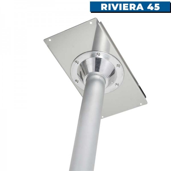 Platine de fixation sur pied de table pour plancha ENO Riviera 45 - N°3 - comptoirnautique.com 