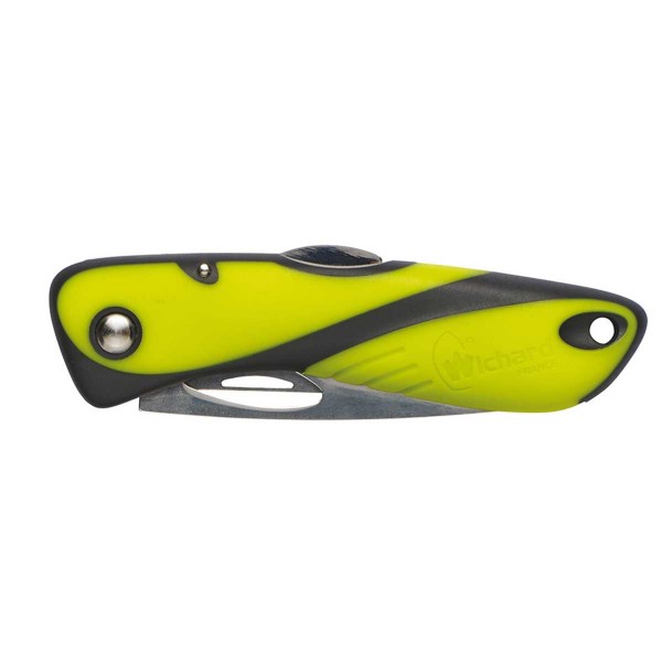 Couteau Offshore Fluo Wichard replié - N°5 - comptoirnautique.com